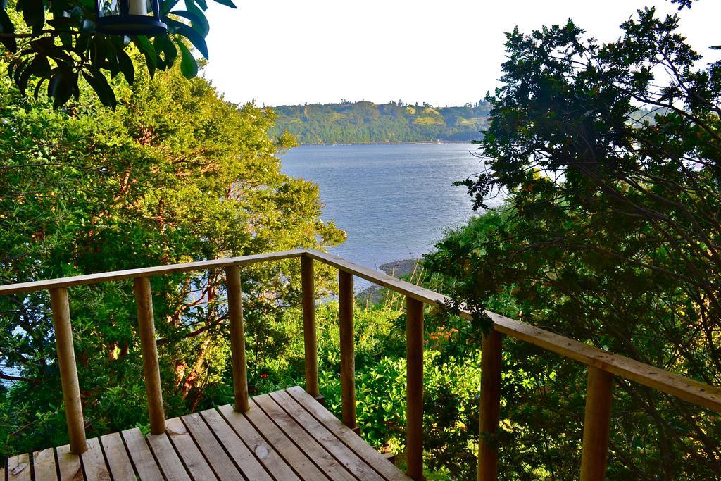 Villa La Casa Del Árbol De Chiloé Castro Habitación foto